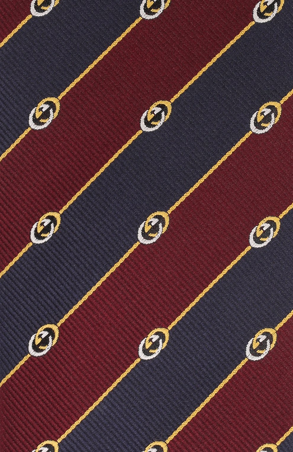 Шелковый галстук GUCCI, арт. 672407/4E002, фото 4