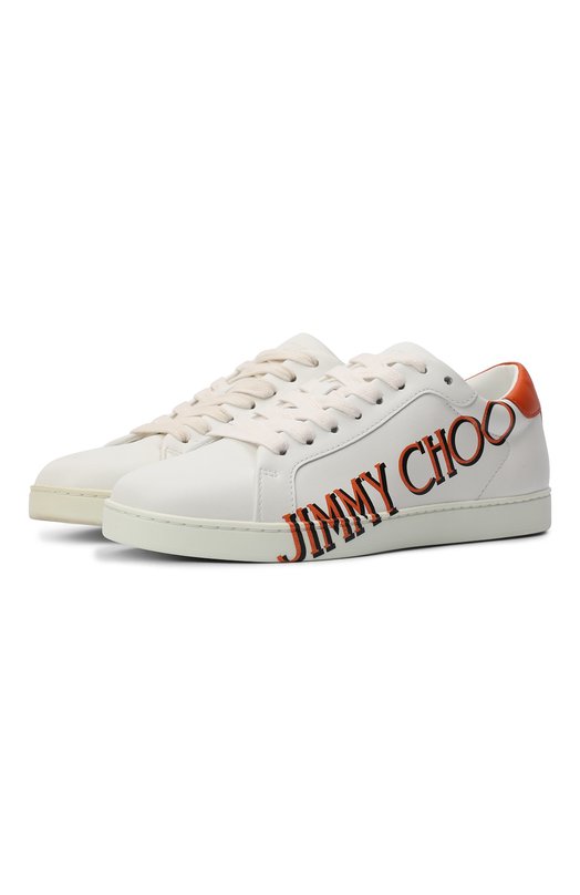 

Кожаные кеды Kai Jimmy Choo, Белый