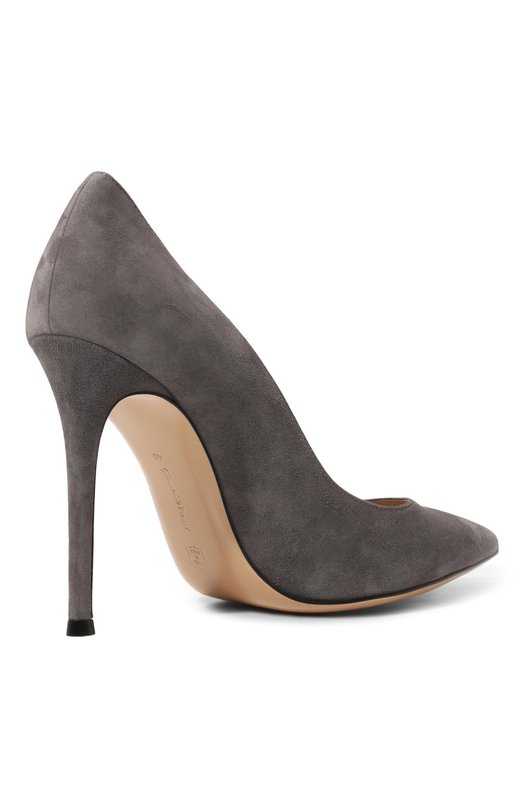 Замшевые туфли Gianvito 105 Gianvito Rossi G28470.15RIC.CAMLAPI Серый  G28470.15RIC.CAMLAPI Фото 5