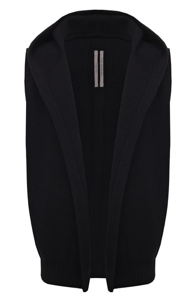 Мужской шерстяной жилет RICK OWENS, арт. RU02D6644/KWV