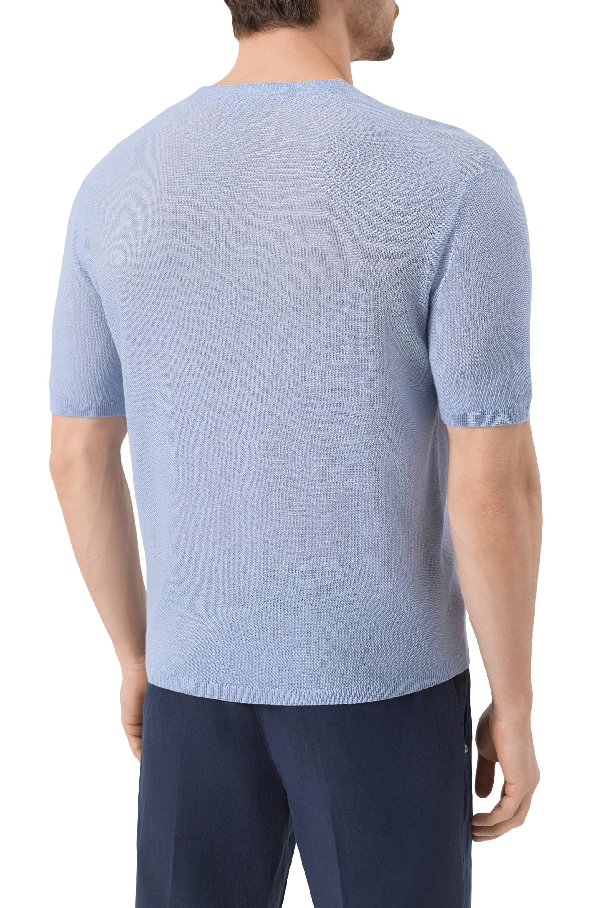 Пуловер из лиоцелла и шерсти EMPORIO ARMANI, арт. EM000675/AF14197, фото 4