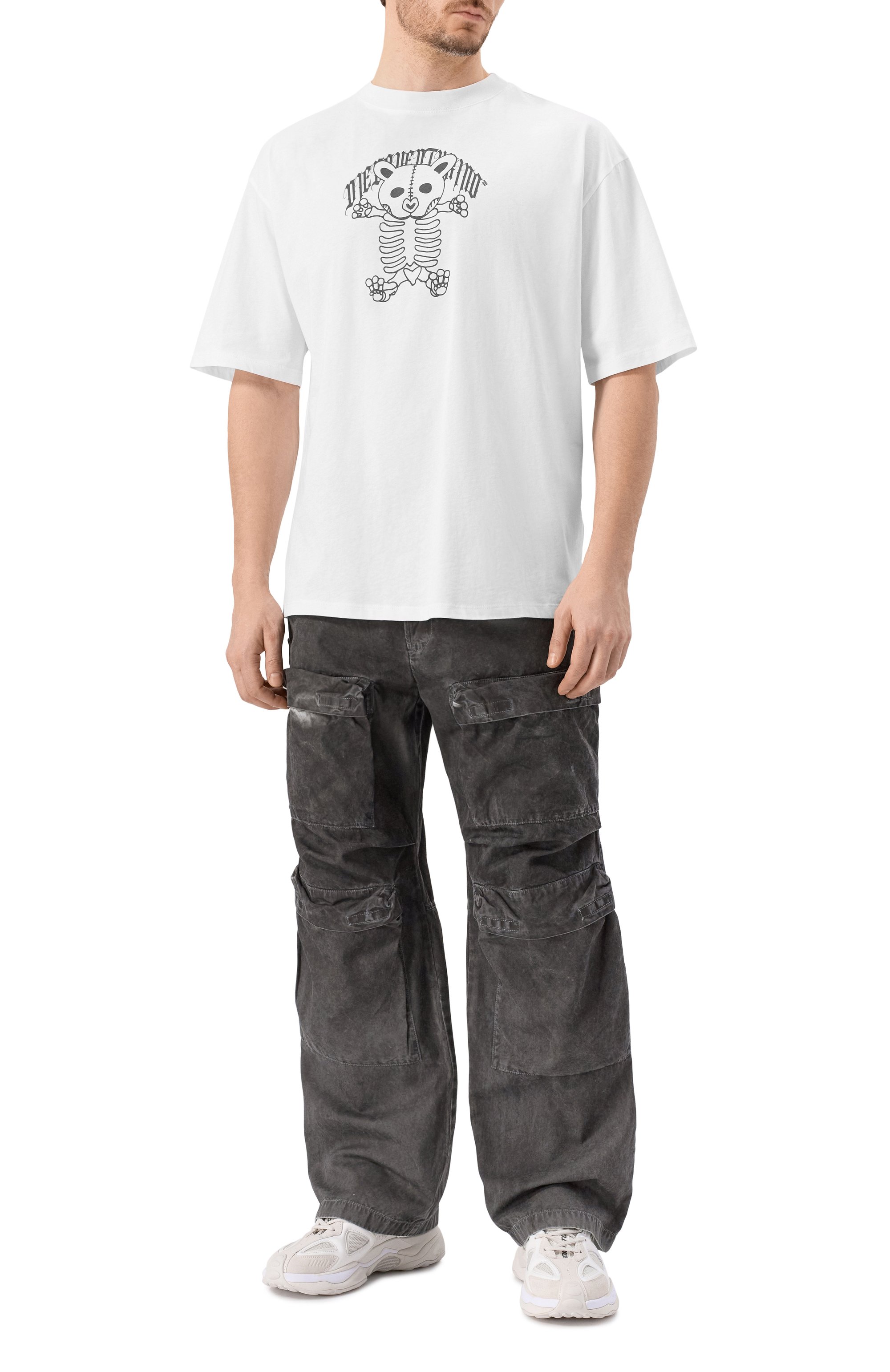 Хлопковая футболка DIEGO VENTURINO, арт. DVTS0DV0S, фото 2