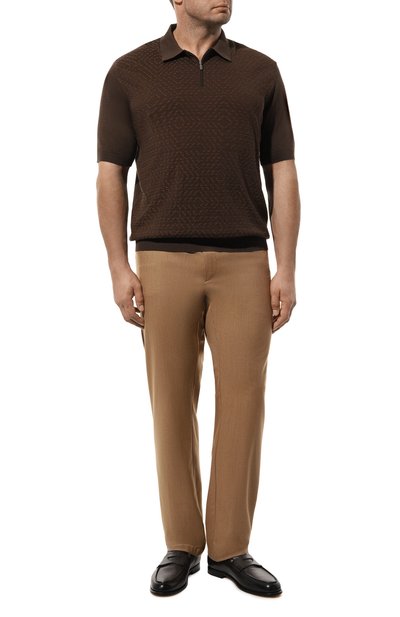 Поло из шелка и хлопка ZILLI, арт. KZP002M0145VVM000, фото 2