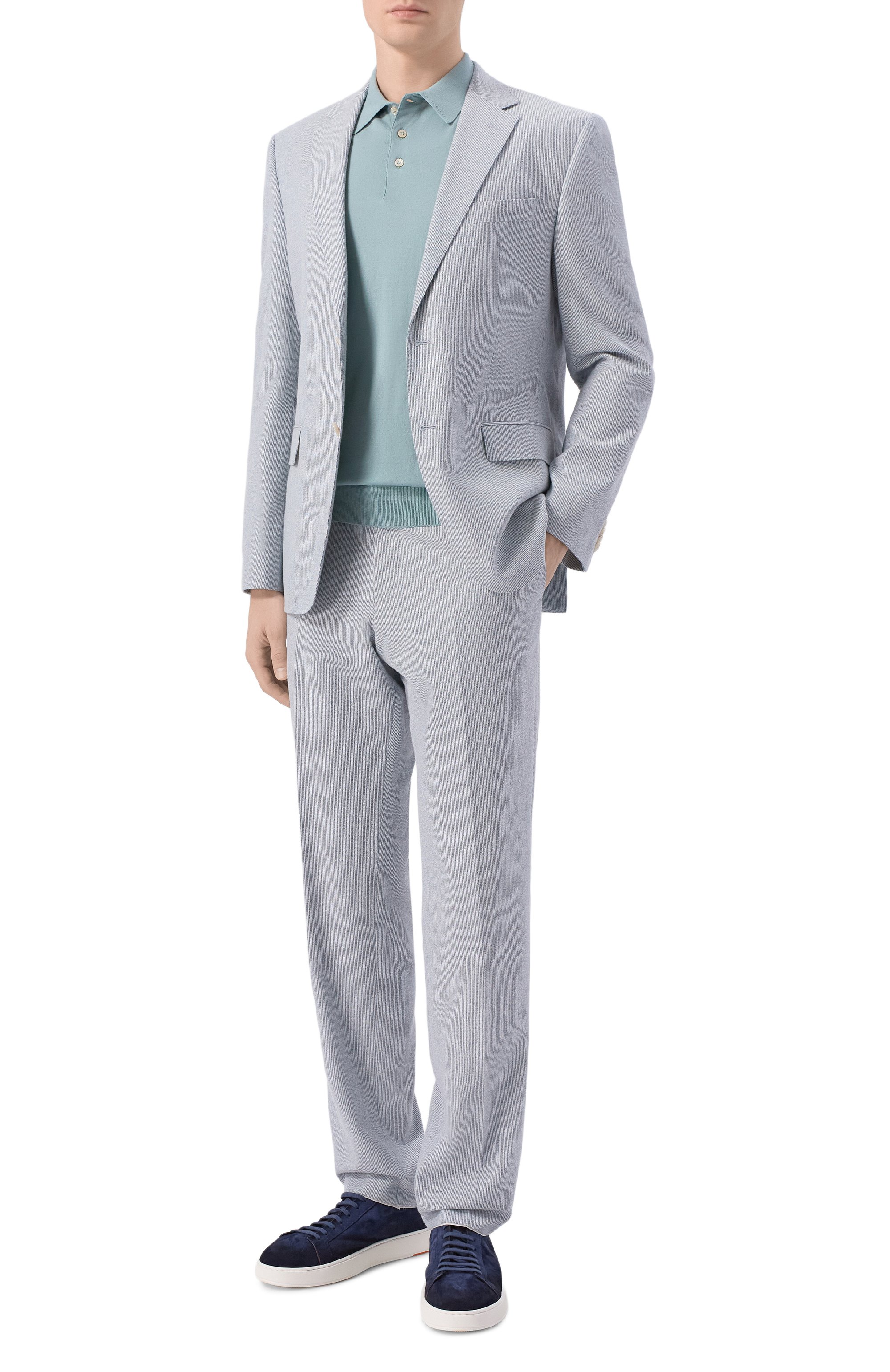 Хлопковое поло GRAN SASSO, арт. 43156/20731, фото 2