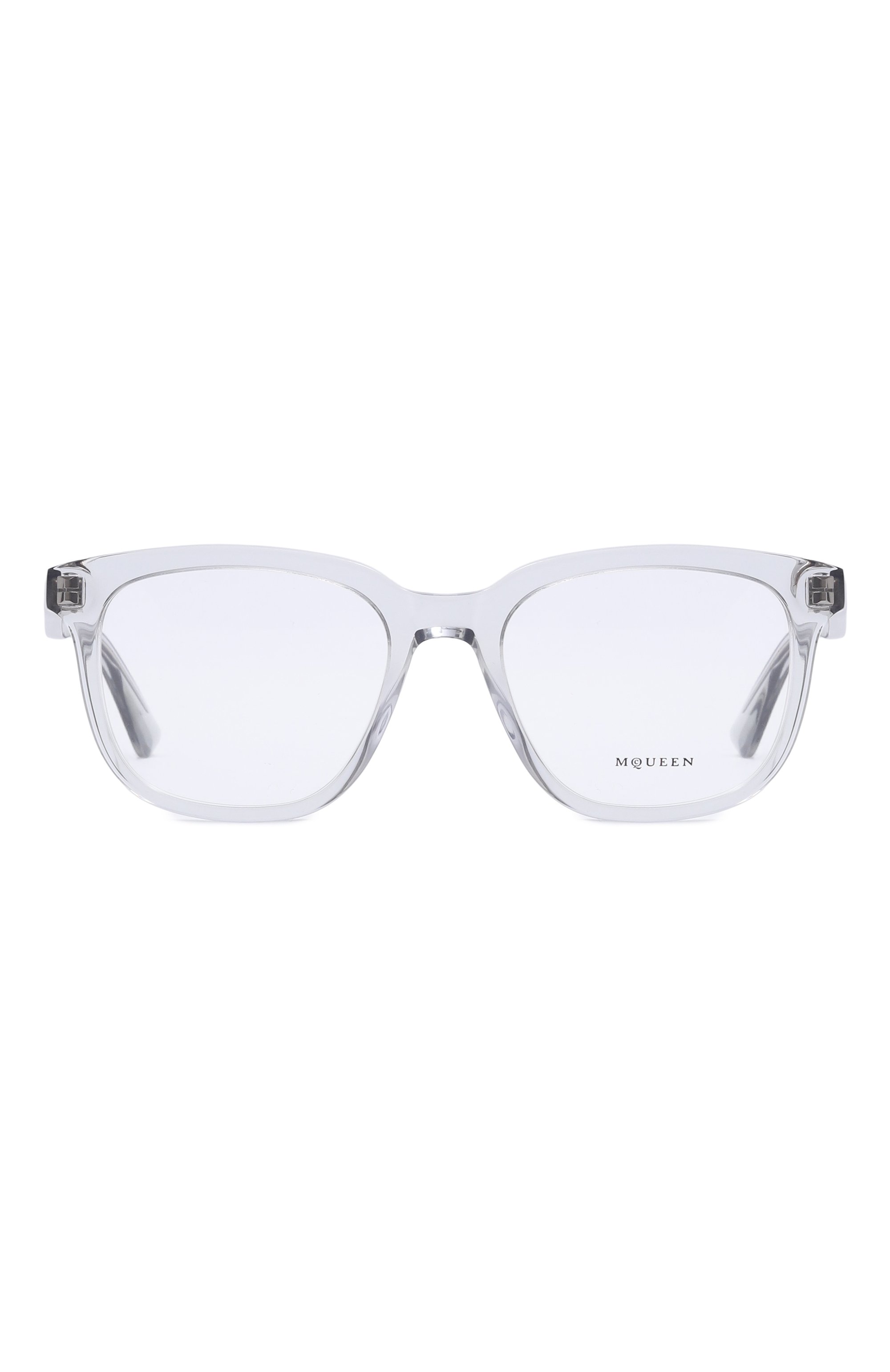 Оправа ALEXANDER MCQUEEN серого цвета по цене 23950 руб., арт. AM0539 006, фото 4 Оправа ALEXANDER MCQUEEN, арт. AM0539 006, фото 4