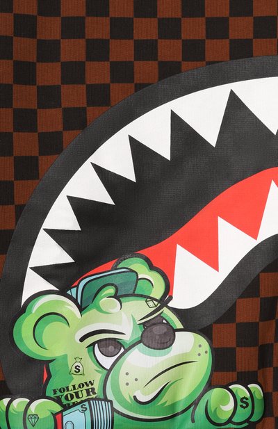 Хлопковая толстовка SPRAYGROUND, арт. SPY1393E, фото 3