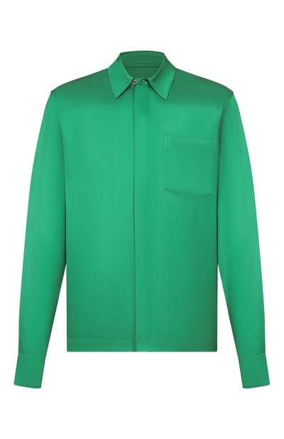 Мужская рубашка из вискозы DRIES VAN NOTEN, арт. 020708/3177