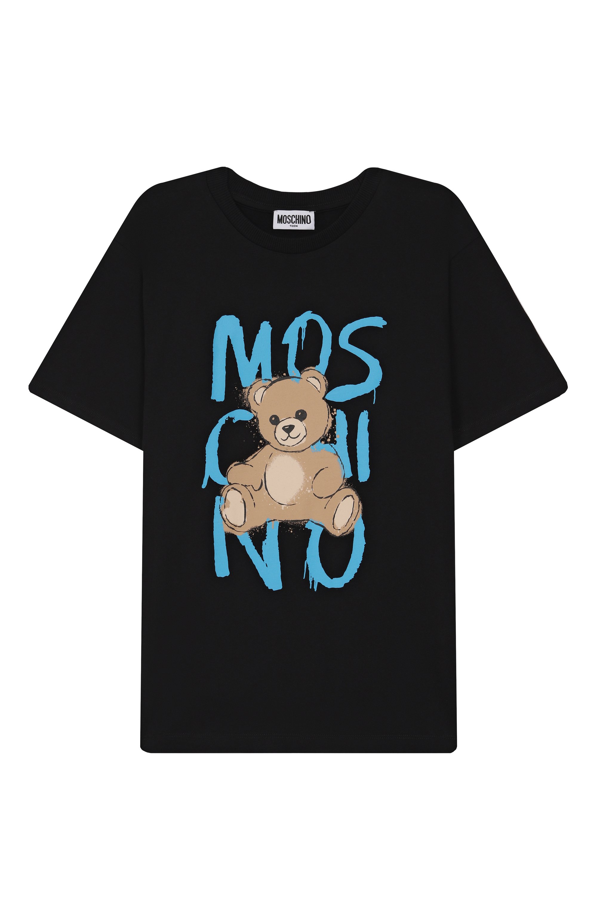 Хлопковая футболка MOSCHINO, арт. HNM05G/LAA20/10-14, фото 1