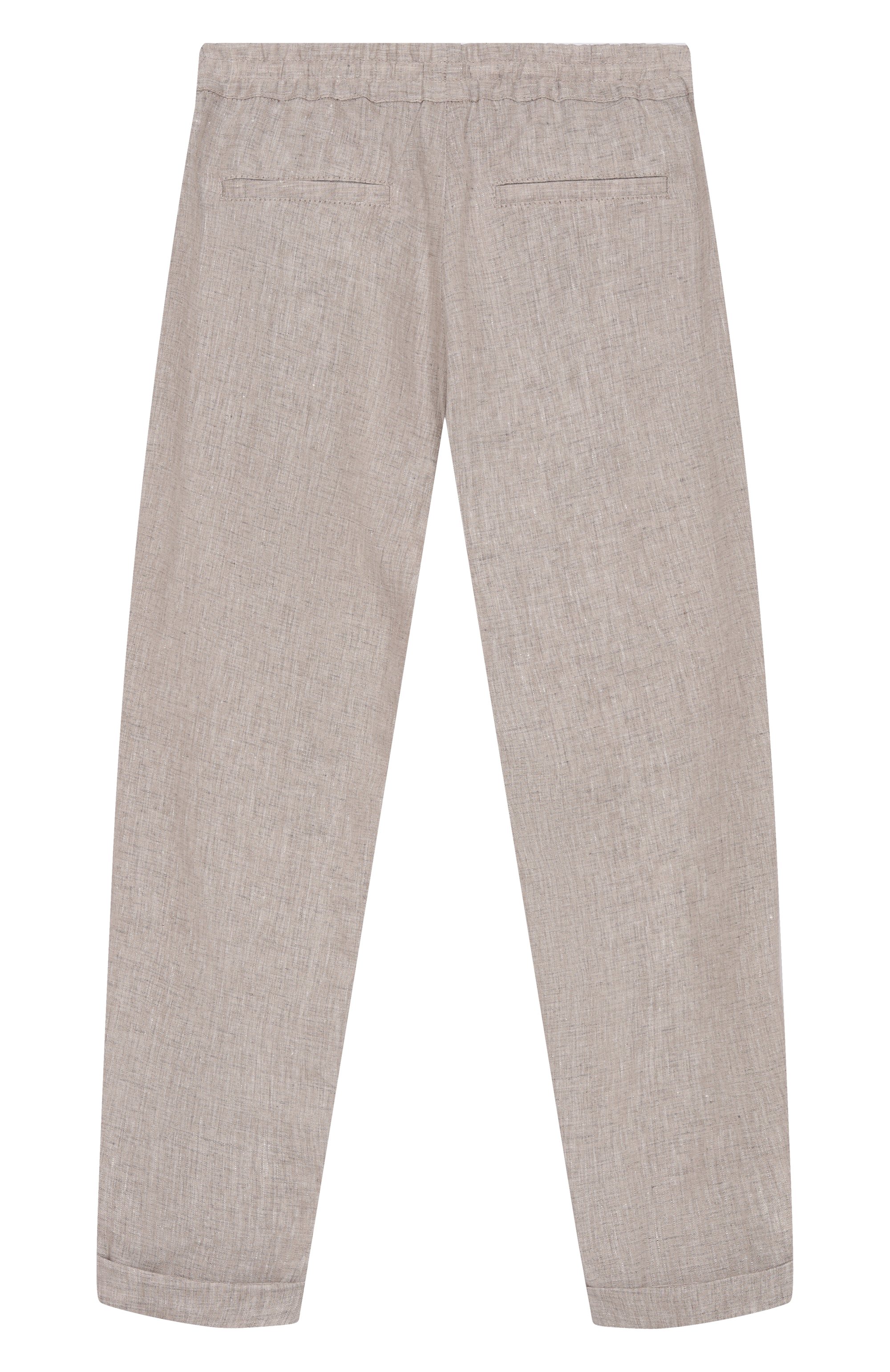 Льняные брюки BRUNELLO CUCINELLI, арт. BB430P503A, фото 2