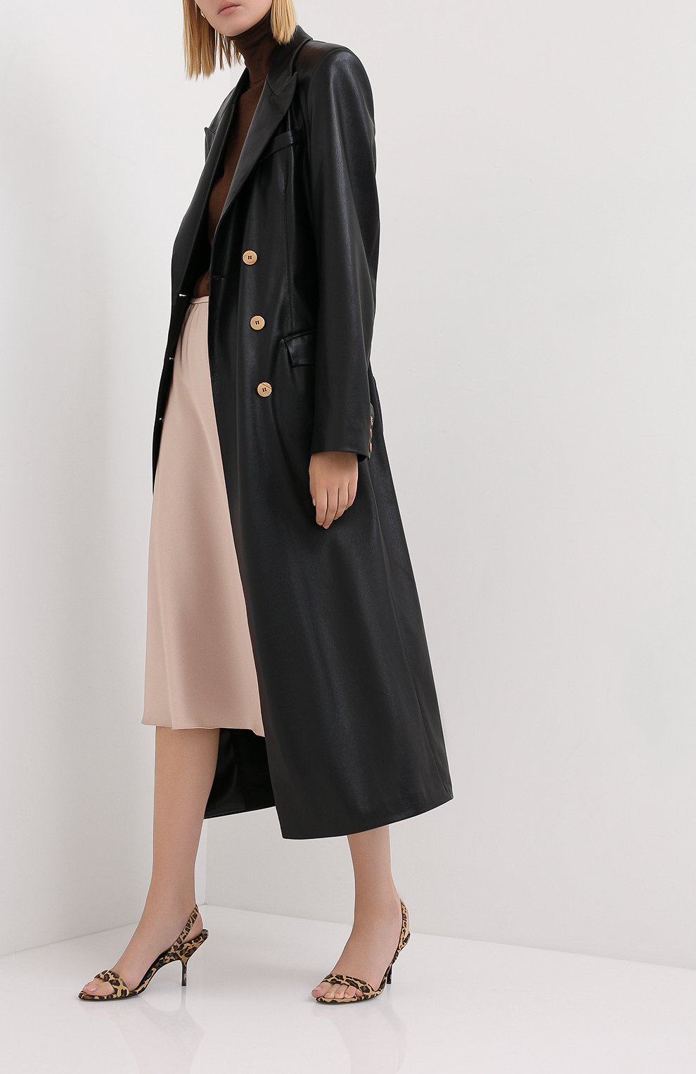 Юбка NANUSHKA бежевого цвета по цене 57850 руб., арт. ZARINA_HIMALAYAN SALT_SLIP SATIN, фото 2 Юбка NANUSHKA, арт. ZARINA_HIMALAYAN SALT_SLIP SATIN, фото 2