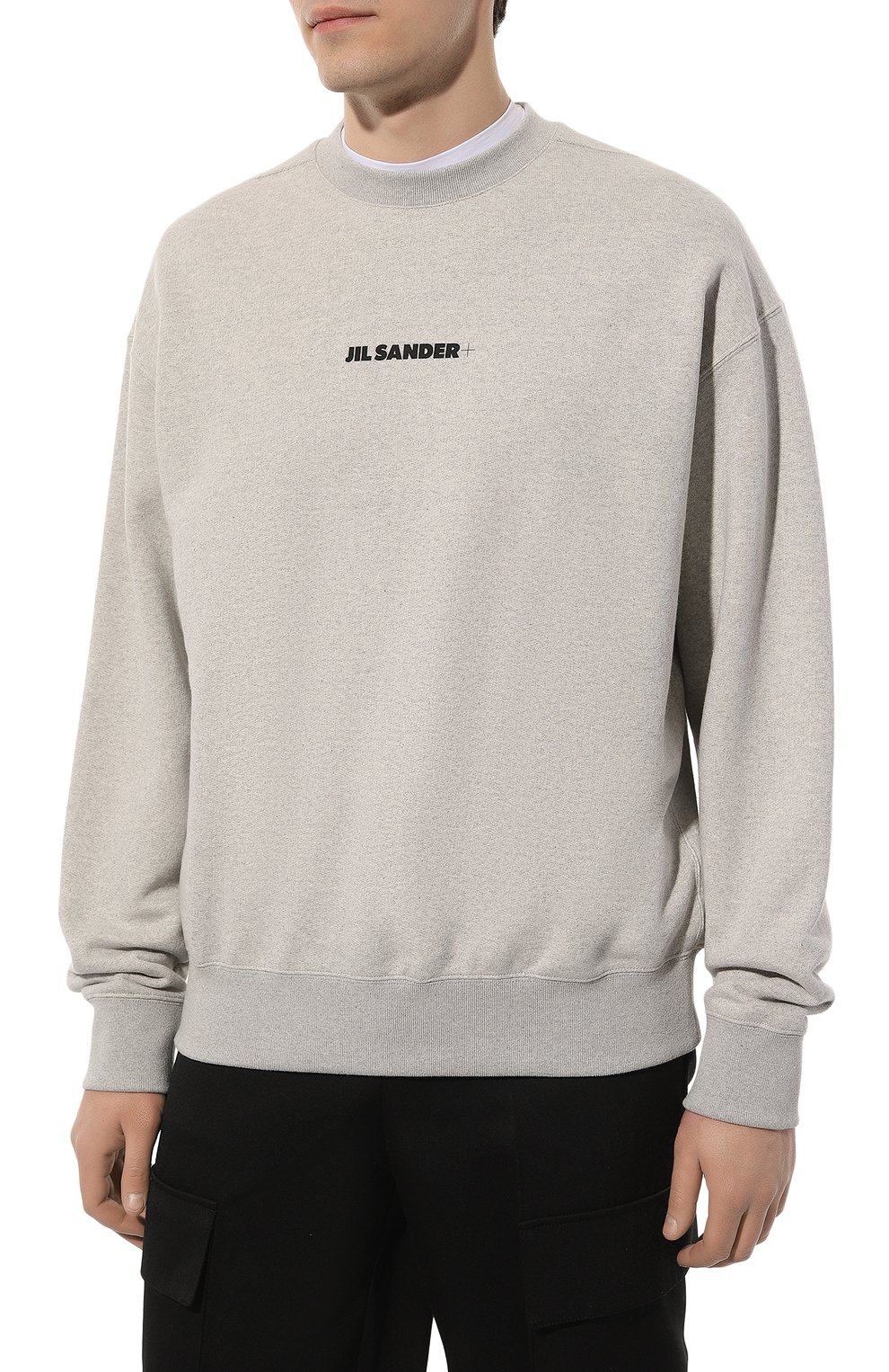 Хлопковый свитшот JIL SANDER, арт. J47GU0001/J20010, фото 3