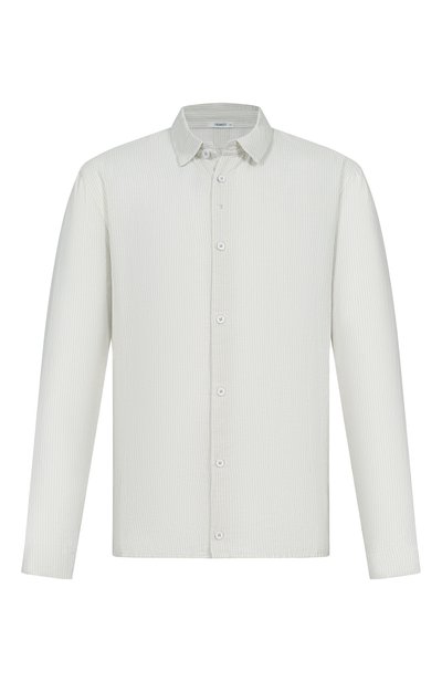 Мужская рубашка из хлопка и льна TRANSIT, арт. CFUTRCW320