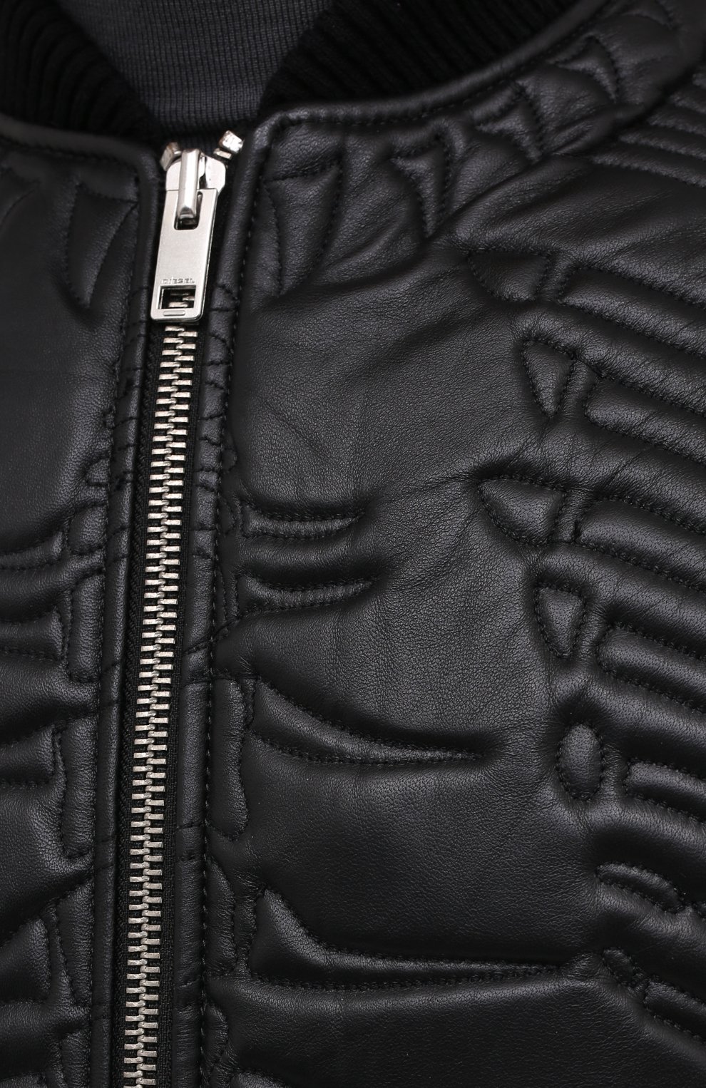 Кожаный бомбер DIESEL, арт. A01956/0BDAD, фото 5