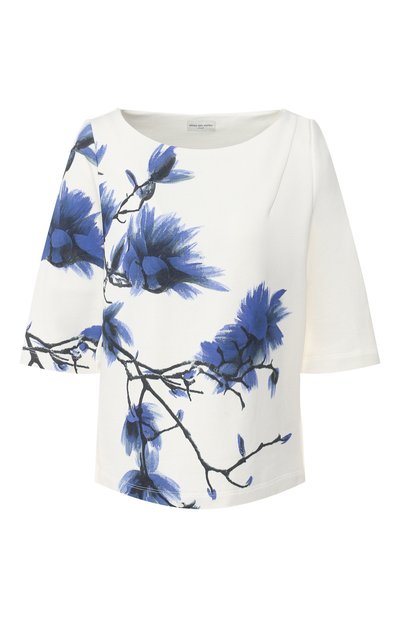 Женский хлопковый топ DRIES VAN NOTEN, арт. 191-11119-7618