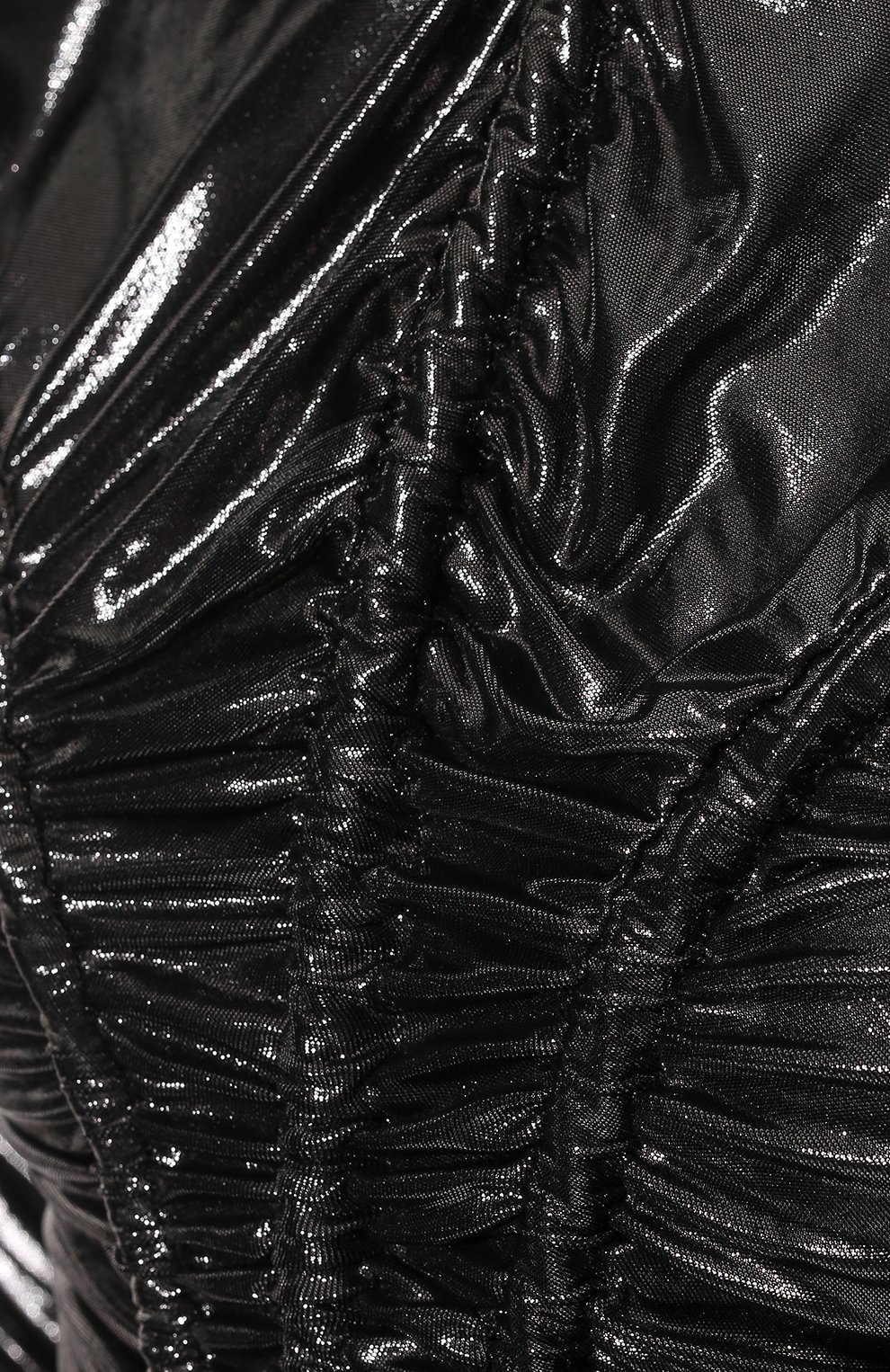 Платье из вискозы BALMAIN черного цвета по цене 478000 руб., арт. XF1R9940/JB69, фото 5 Платье из вискозы BALMAIN, арт. XF1R9940/JB69, фото 5