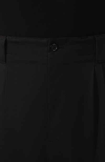 Хлопковые брюки DOLCE & GABBANA черного цвета по цене 83500 руб., арт. GYQZHT/FURB5, фото 5 Хлопковые брюки DOLCE & GABBANA, арт. GYQZHT/FURB5, фото 5