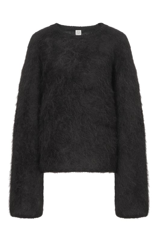 Шерстяной свитер TOTEME 244-WRT873-YA0106 Чёрный 244-WRT873-YA0106