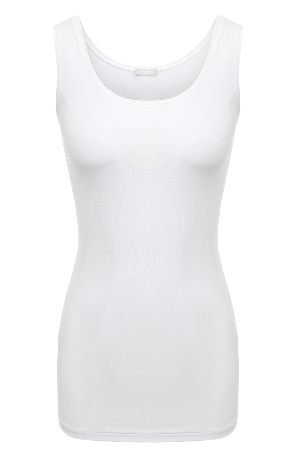 Майка HANRO белого цвета по цене 10530 руб., арт. 071257., фото 1 Майка HANRO, арт. 071257., фото 1