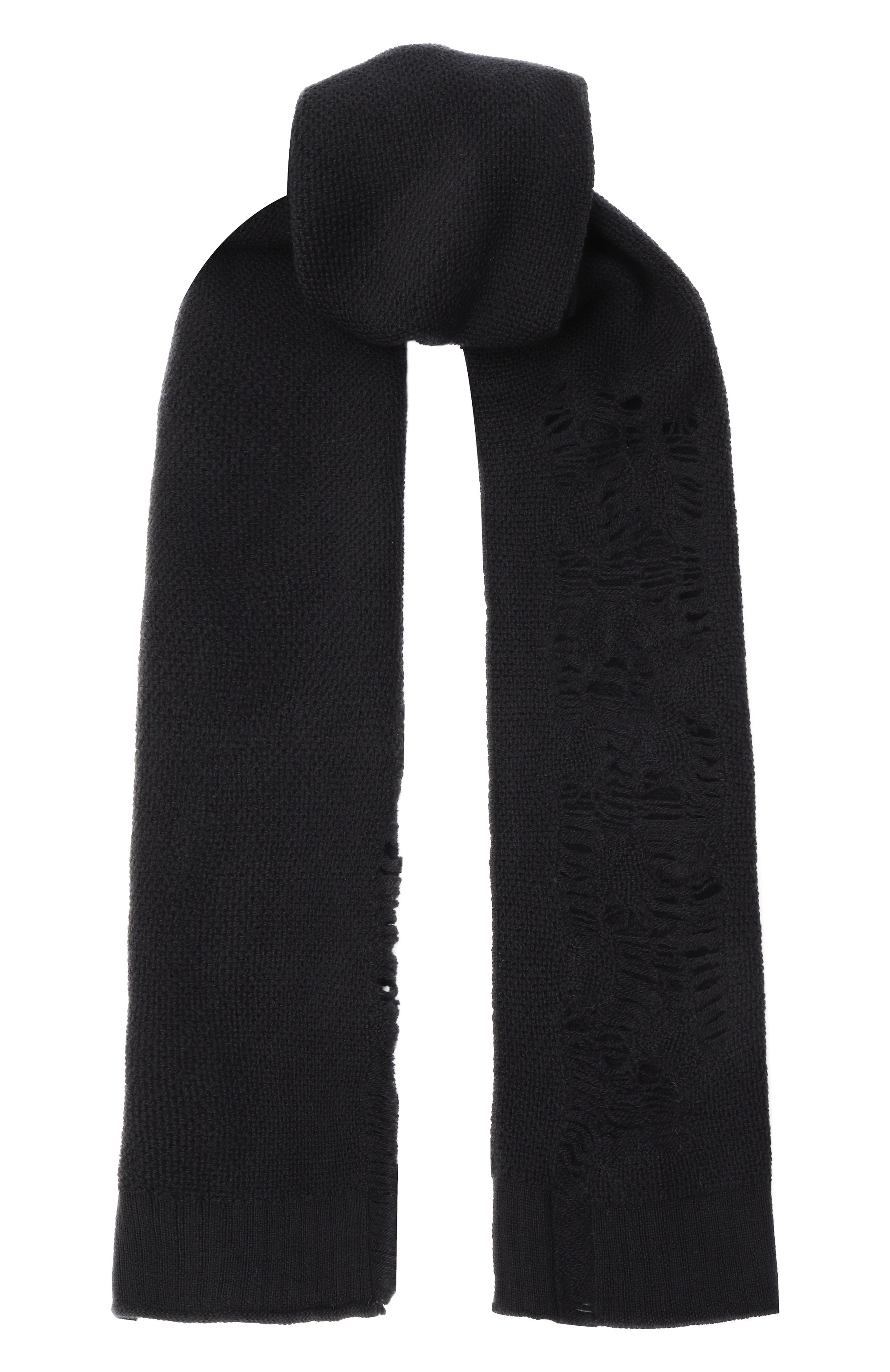 Шерстяной шарф ANN DEMEULEMEESTER, арт. B0013175/KN071, фото 1