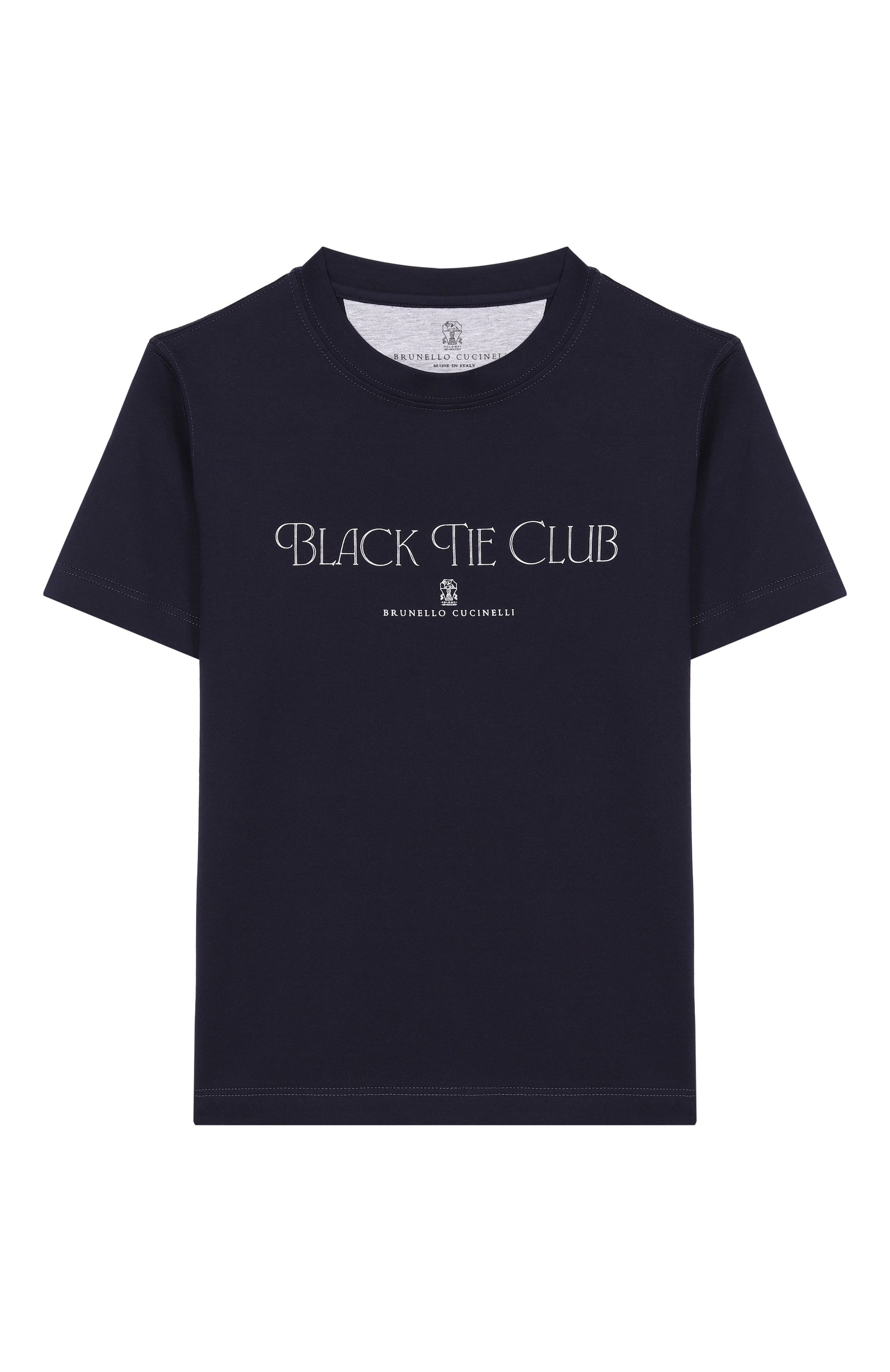 Хлопковая футболка BRUNELLO CUCINELLI, арт. B0B13S154B, фото 1