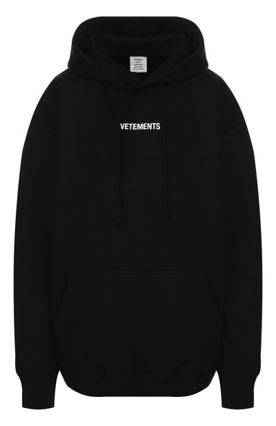 Женский хлопковое худи VETEMENTS, арт. UAH20TR725/W