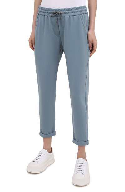 Хлопковые брюки BRUNELLO CUCINELLI, арт. MH827SA399, фото 3