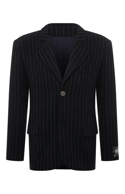 Однобортный пиджак WHO_AM, арт. MJ1-OSV241-DBLU, фото 1