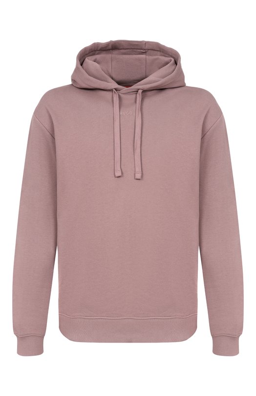 Хлопковое худи HUGO 50486478 Розовый 50486478