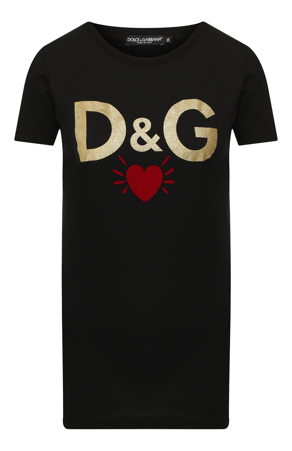 Хлопковая футболка DOLCE & GABBANA, арт. F8H32T/G7TLB, фото 1