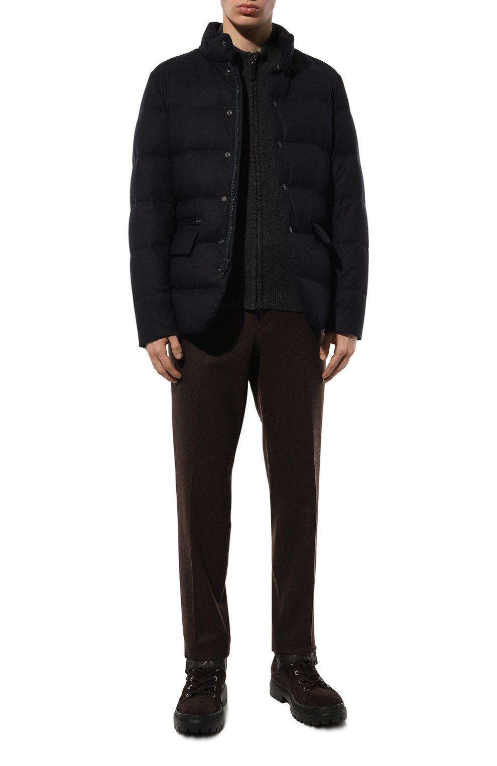 Замшевые ботинки chesa alpina BOGNER темно-коричневого цвета по цене 47200 руб., арт. 12442812, фото 2 Замшевые ботинки chesa alpina BOGNER, арт. 12442812, фото 2