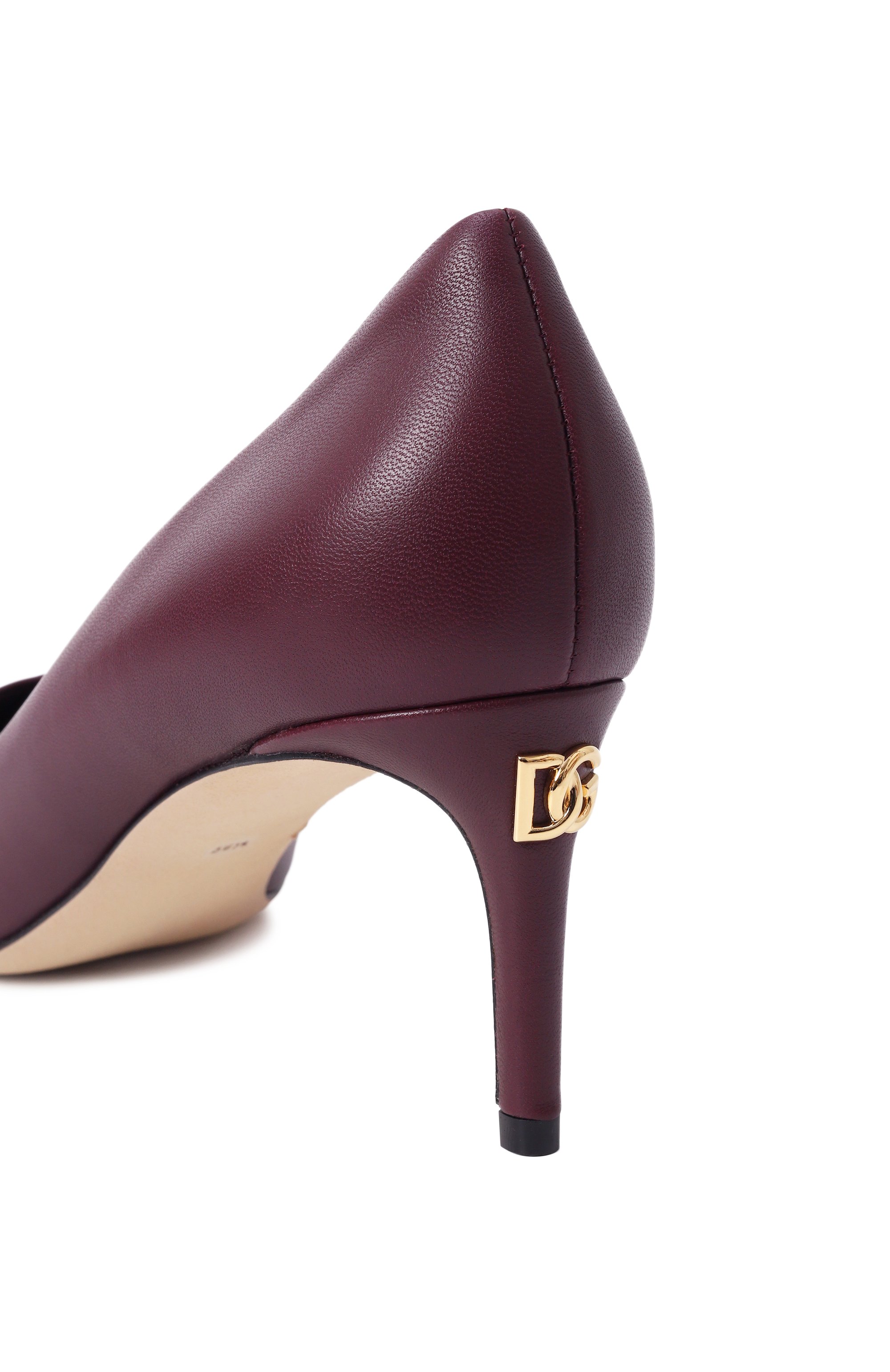 Кожаные туфли cardinale 60 DOLCE & GABBANA, арт. CD1839/B7261, фото 7