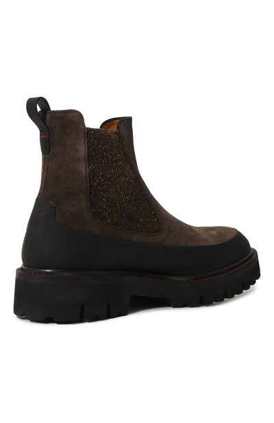 Замшевые челси KITON, арт. USSA195N0112506, фото 5