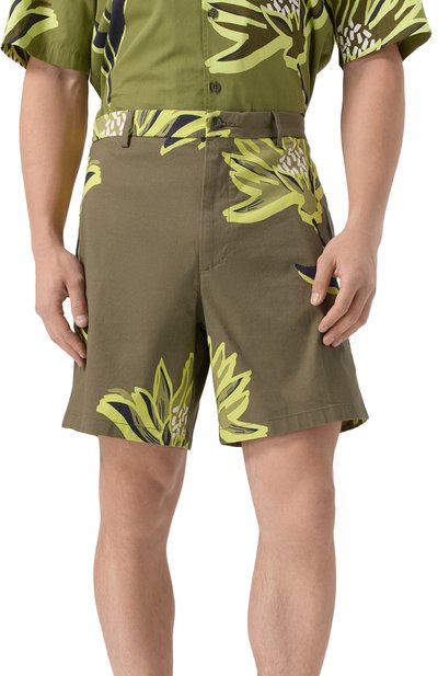 Хлопковые шорты BOSS, арт. 50538839, фото 3