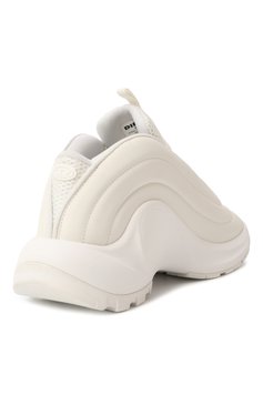 Мужского кроссовки s-d-runner x DIESEL молочного цвета, арт. Y03440/P6691 | Фото 5 (Материал внутренний: Текстиль; Материал внешний: Экокожа; Кросс-КТ: Низкие; Стили: Гранж; Материал утеплителя: Без утеплителя; Подошва: Платформа; Нос: Не проставлено; Региональные ограничения белый список (Axapta Mercury): Не проставлено)