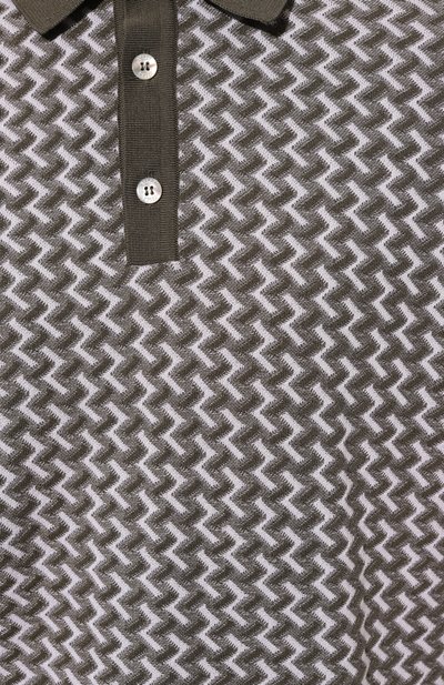 Поло из шелка и хлопка ZILLI, арт. KBP002M0145VMEXC0, фото 5