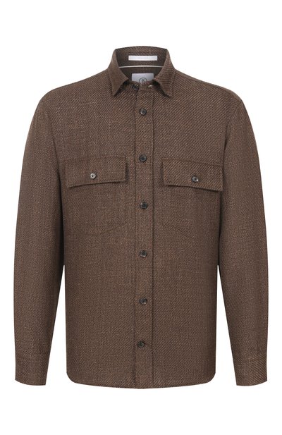 Мужская рубашка из шерсти и льна BOGNER, арт. 58741324