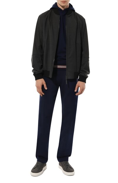 Кеды из нубука BRUNELLO CUCINELLI, арт. MZUDBB2047, фото 2