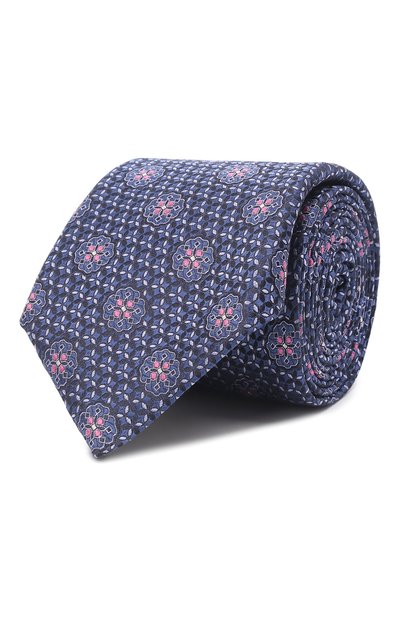 Мужской шелковый галстук CANALI, арт. 18/HJ03405