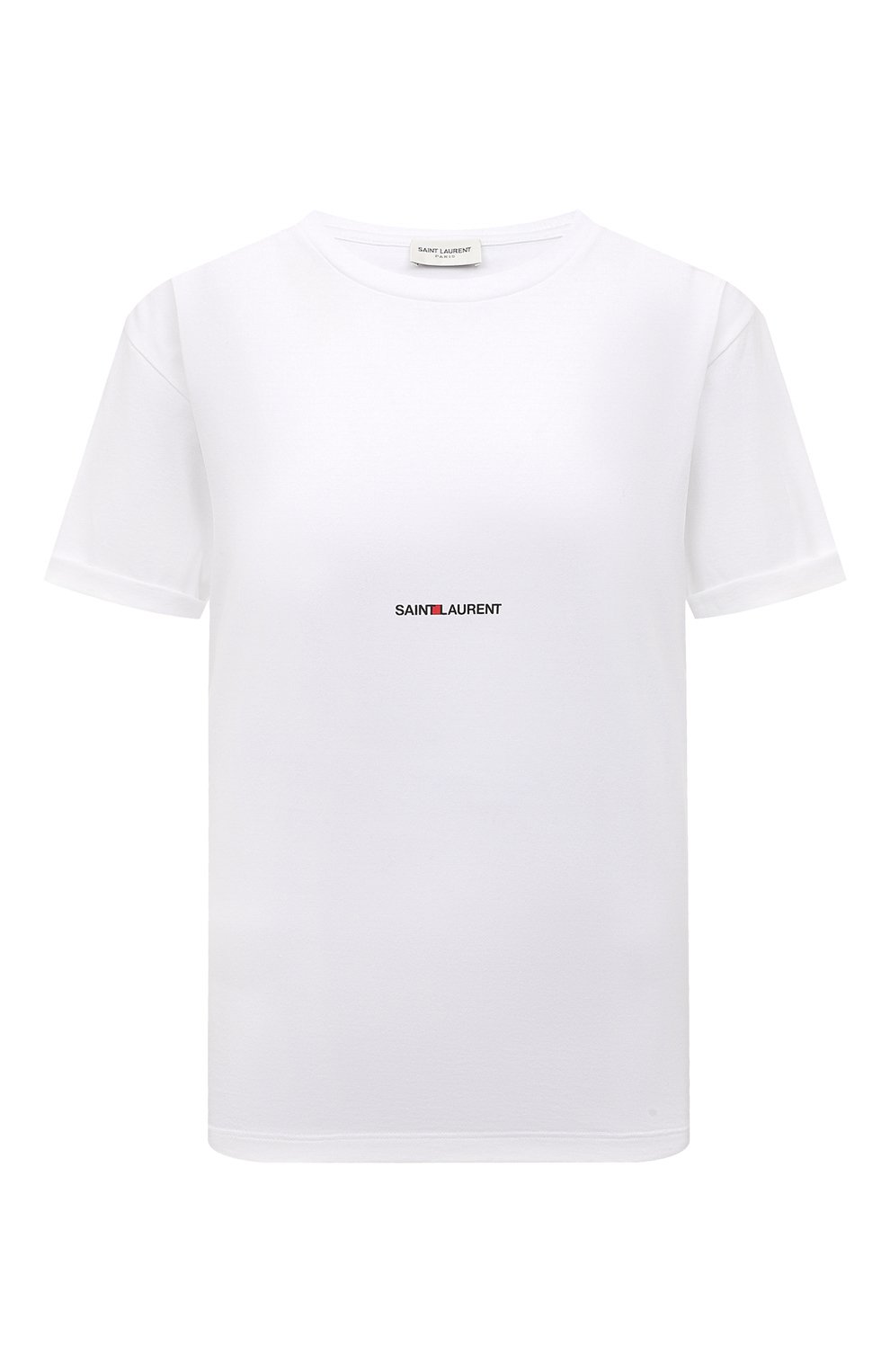 Хлопковая футболка SAINT LAURENT, арт. 460876, фото 1