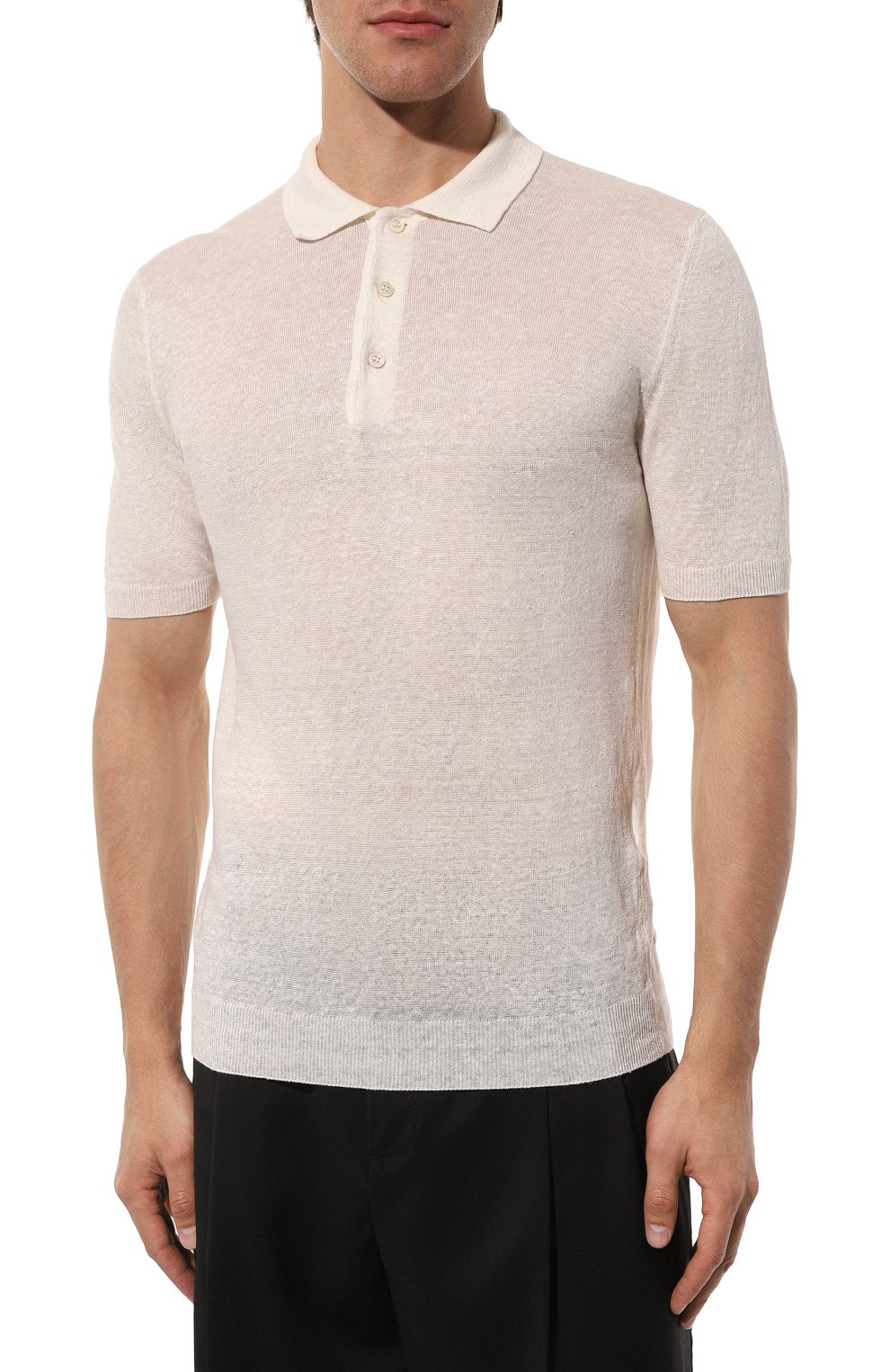 Льняное поло GRAN SASSO, арт. 57187/24804, фото 3