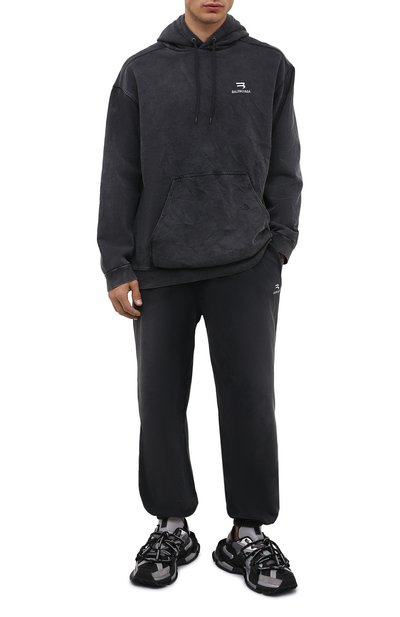 Хлопковое худи BALENCIAGA, арт. 600583/TLVA1, фото 2