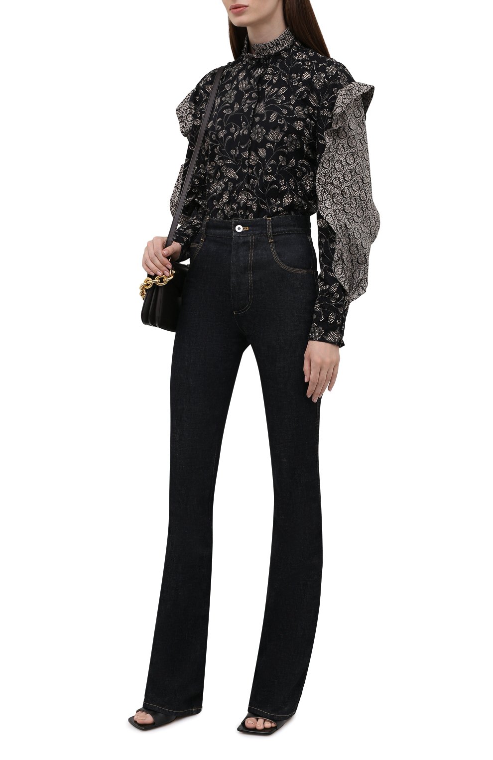 Хлопковая блузка ISABEL MARANT ETOILE, арт. HT2125-21A026E/LINEYA, фото 2