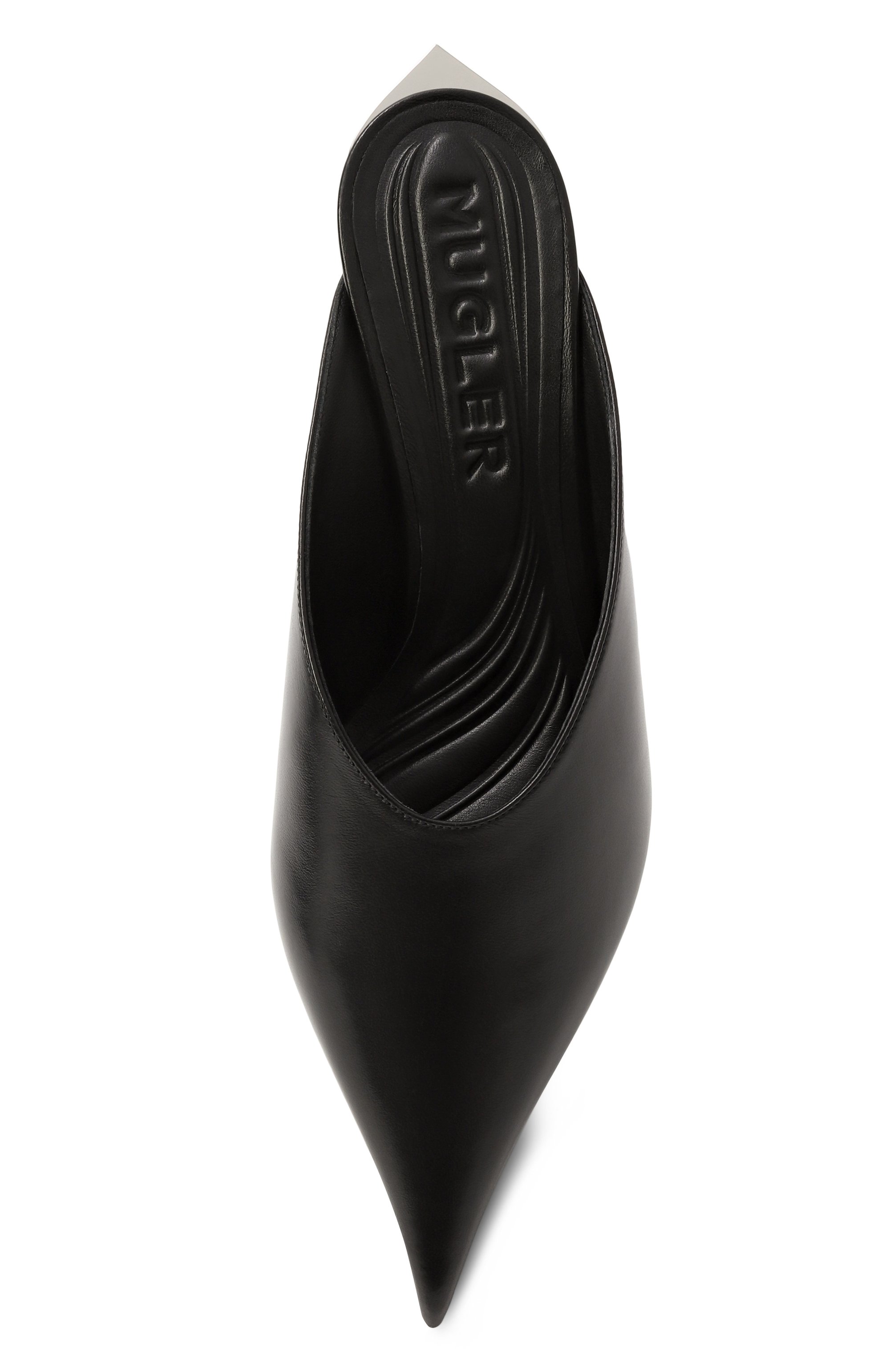 Кожаные мюли MUGLER, арт. MUSS24SC021_CL001, фото 6