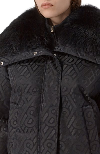 Пуховик с отделкой из песца YVES SALOMON, арт. KV00460/T20G, фото 5