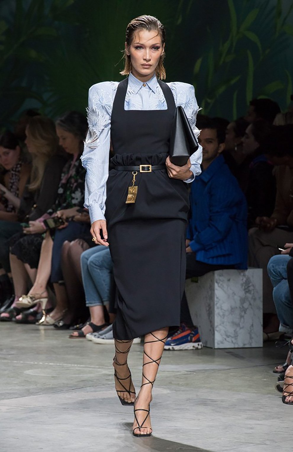 Юбка из смеси вискозы и шелка VERSACE, арт. A86297/A222813, фото 6