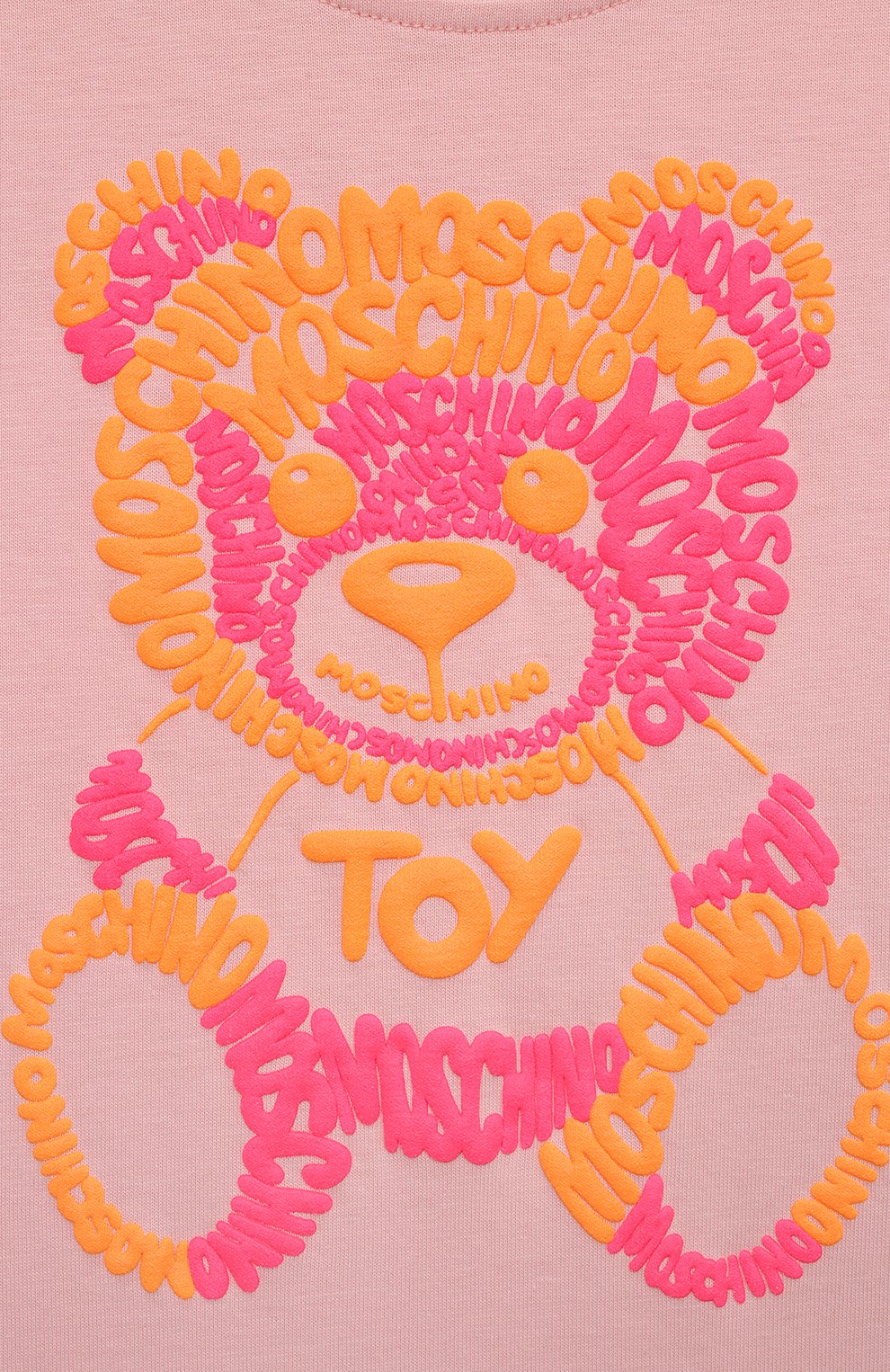 Хлопковая футболка MOSCHINO, арт. HUM04C/LAA01/4-8, фото 3