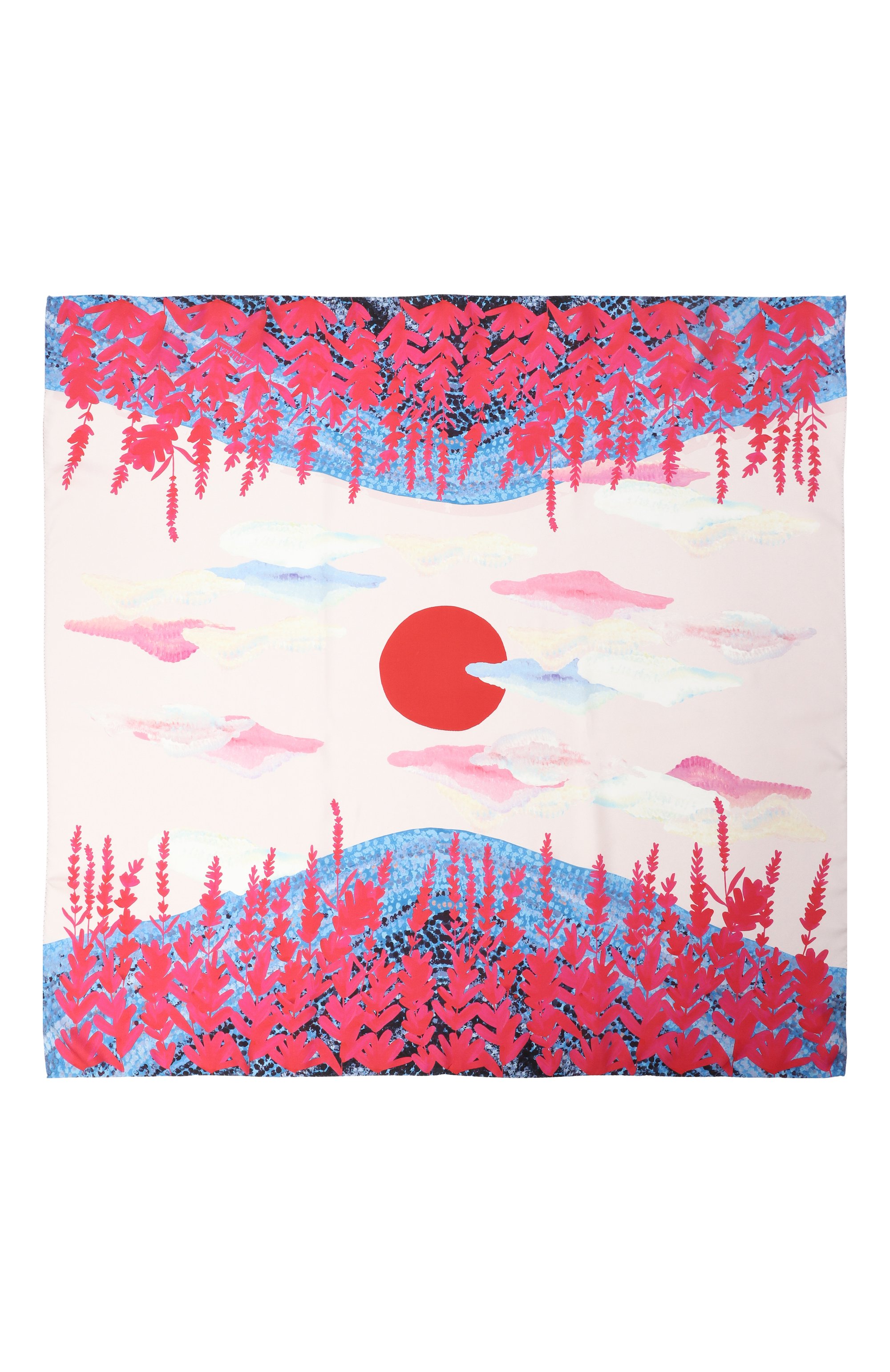 Шелковый платок sunset PETITJEAN PARIS, арт. 6C26, фото 4