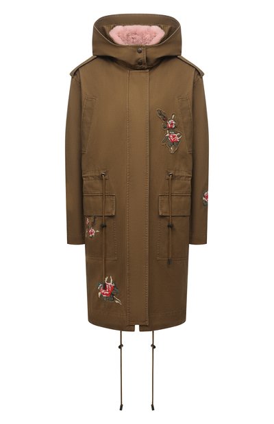 Женская хлопковая парка REDVALENTINO, арт. WR3CK00S/63F