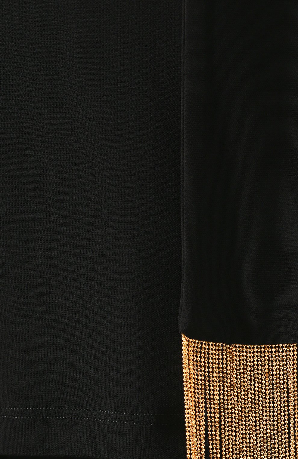 Топ из вискозы BALMAIN черного цвета по цене 118500 руб., арт. TF10295/J024, фото 5 Топ из вискозы BALMAIN, арт. TF10295/J024, фото 5