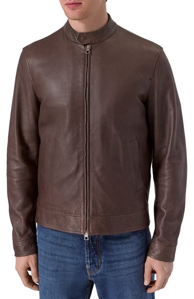 Кожаная куртка JACOB COHEN, арт. 25E P/JUM_H0072 00G D1357 RW, фото 3